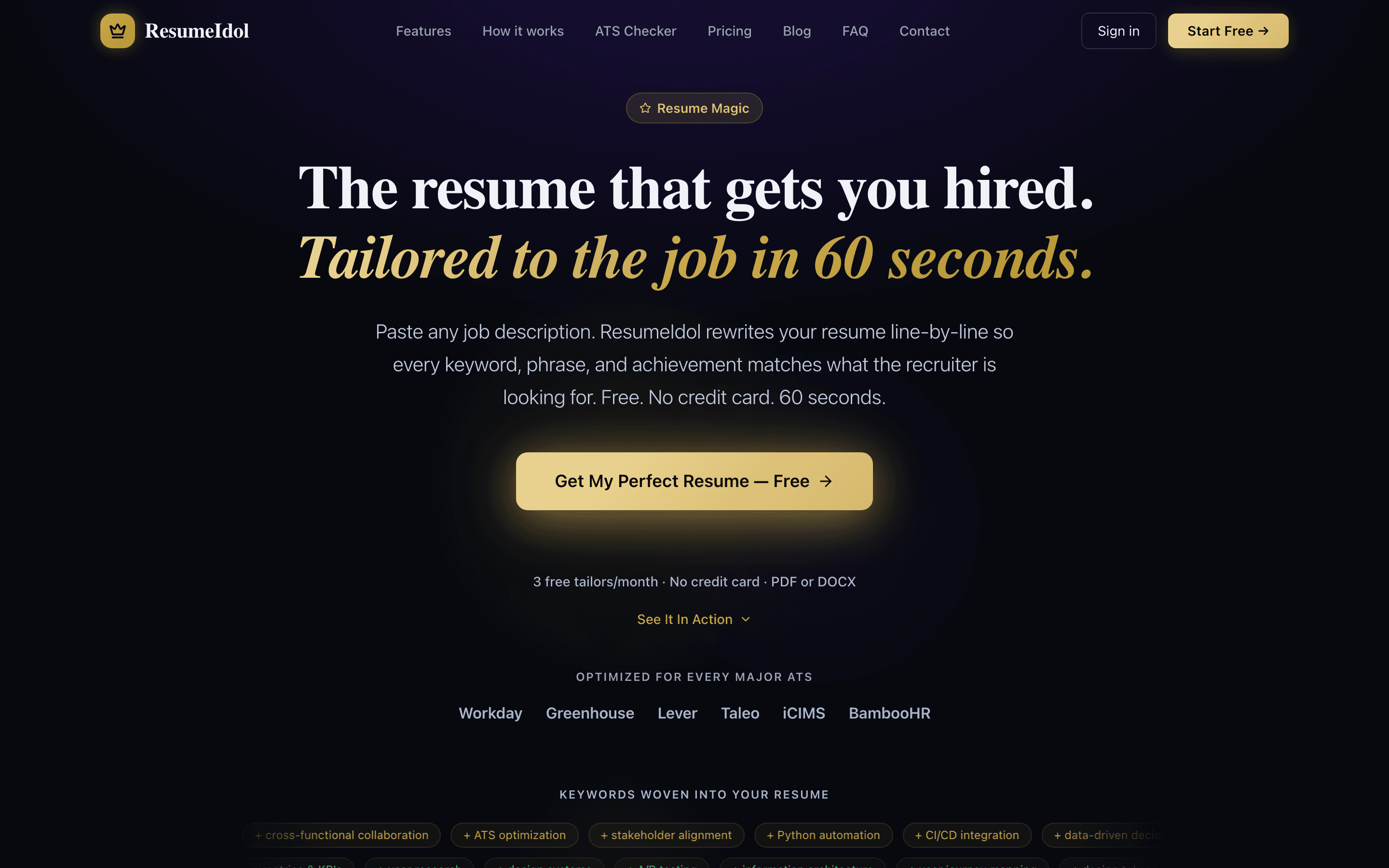 ResumeIdol